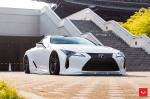 Lexus LC500 Hybrid on Vossen Wheels (HF-1) 2018 года (JP)